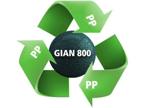GIAN 800, Recycelbare Strukturmatrizen aus PP Polypropylen